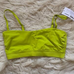 Lime Green Bandeau Bralette